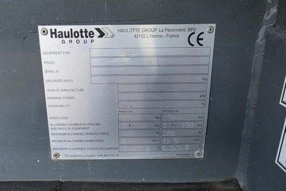 Haulotte Star 6 Electric, Non Marking Tyres, 5.8m Working H Haulotte Star 6 Electric, Non Marking Tyres, 5.8m Working H 20...