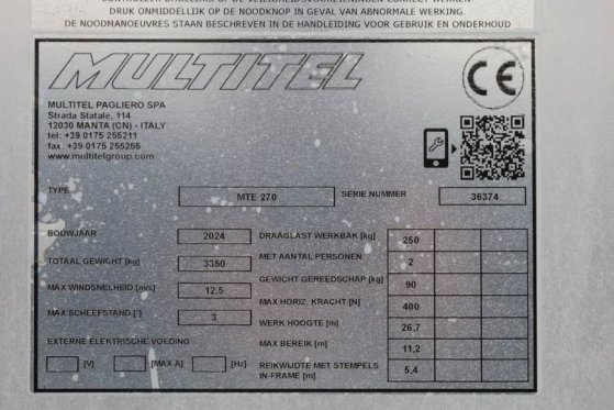Multitel MTE270 Valid inspection, *Guarantee! Driving Licen Multitel MTE270 Valid inspection, *Guarantee! Driving Licen 20...