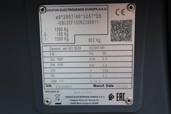 Atlas Copco Hilight H6+ Valid inspection, *Guarantee! Max Boom Hilight H6+ Valid inspection, *Guarantee! Max Boom 2022 2 i...