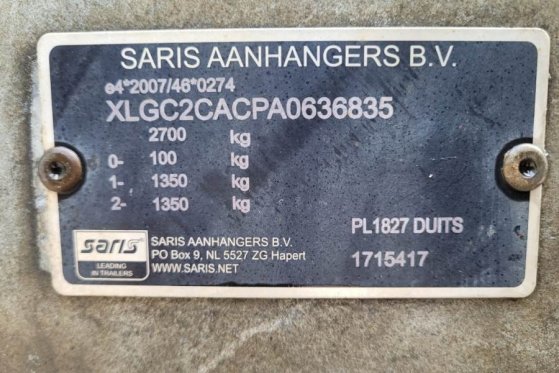 Saris PL1827 2 Axel Trailer Saris PL1827 2 Axel Trailer 2016 2 image 18