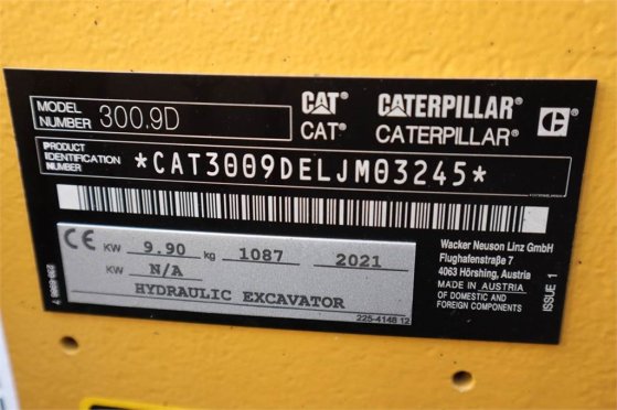 CAT 300.9D NEW, Valid inspection, *Guarantee! Hydr Qui 300.9D NEW, Valid inspection, *Guarantee! Hydr Qui 2021 2 image 16