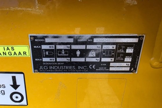 JLG 4069LE Electric, 14.2m Working Height, 360kg Capac 4069LE Electric, 14.2m Working Height, 360kg Capac 2015 2 Scissor L...