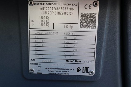 Atlas Copco Hilight H6+ Valid inspection, *Guarantee! Max Boom Hilight H6+ Valid inspection, *Guarantee! Max Boom 2022 2 i...