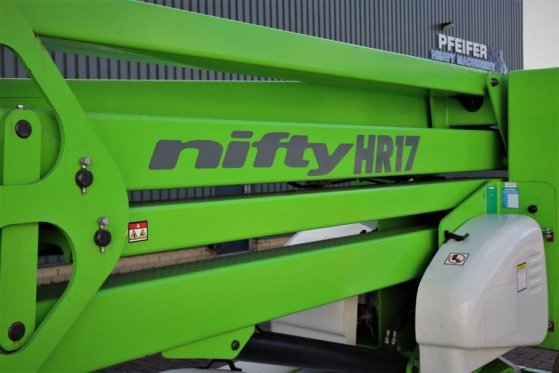 Niftylift HR17NDE HYBRIDE Hybrid Battery & Diesel, 17m Worki Niftylift HR17NDE HYBRIDE Hybrid Battery & Diesel, 17m Worki ...