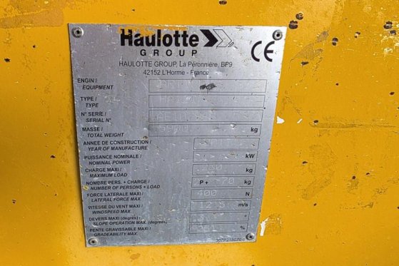 Haulotte HA12IP As-Is, Electric, 12m Working Height, 6.7m R Haulotte HA12IP As-Is, Electric, 12m Working Height, 6.7m R 20...