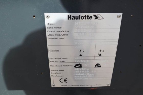 Haulotte HT23RTJ O Valid Inspection, *Guarantee! Diesel, 4x Haulotte HT23RTJ O Valid Inspection, *Guarantee! Diesel, 4x 20...