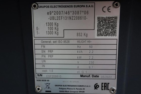 Atlas Copco Hilight H6+ Valid inspection, Max Boom Height 8m, Hilight H6+ Valid inspection, Max Boom Height 8m, 2022 2 ima...