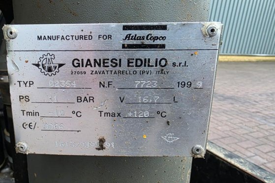 Atlas Copco XAS66 As-Is, Volume flow: ± 3,4 – 3,7 m³/min, 7bar XAS66 As-Is, Volume flow: ± 3,4 – 3,7 m³/min, 7bar 1997 2 C...