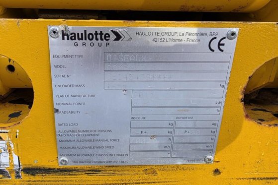 Haulotte Compact 8 As-Is, Electric, 8.2m Working Height, 35 Haulotte Compact 8 As-Is, Electric, 8.2m Working Height, 35 20...
