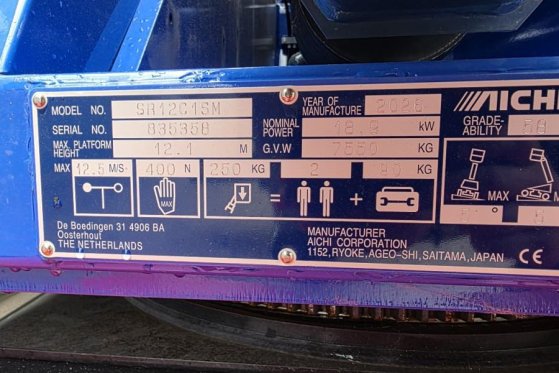 Aichi SR12C1SM Valid inspection, *Guarantee! Diesel, Tra Aichi SR12C1SM Valid inspection, *Guarantee! Diesel, Tra 2026 2 i...