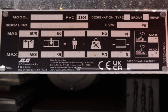 JLG AE1932 Valid inspection, All Electric, 7.6m Workin AE1932 Valid inspection, All Electric, 7.6m Workin 2021 2 Scissor L...