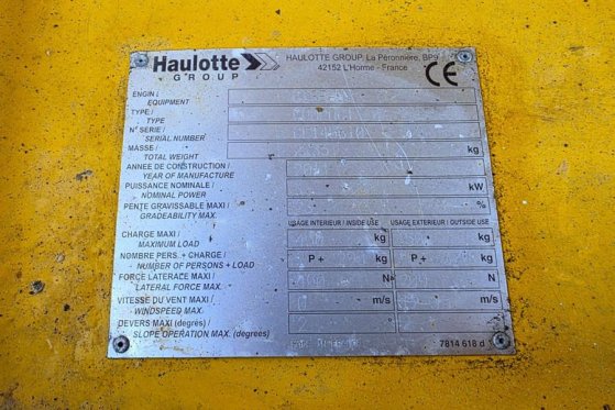 Haulotte Compact 10 As-Is, Electric, 10m Working Height, 45 Haulotte Compact 10 As-Is, Electric, 10m Working Height, 45 20...