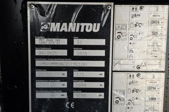 Manitou MRT2660 360 160Y ST5 S1 Valid inspection, *Guarant MRT2660 360 160Y ST5 S1 Valid inspection, *Guarant 2025 2 image 21
