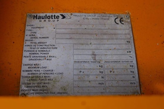 Haulotte Compact 10 Electric, 10m Working Height, 450kg Cap Haulotte Compact 10 Electric, 10m Working Height, 450kg Cap 20...