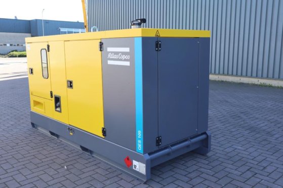 Atlas Copco QES 105 JD ST3 Valid inspection, Diesel, 105 kVA QES 105 JD ST3 Valid inspection, Diesel, 105 kVA 2023 2 Gener...