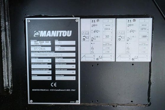 Manitou MRT2660 360E 100% Electric 65 kWh Lithium-Ion Batt MRT2660 360E 100% Electric 65 kWh Lithium-Ion Batt 2026 2 image 6