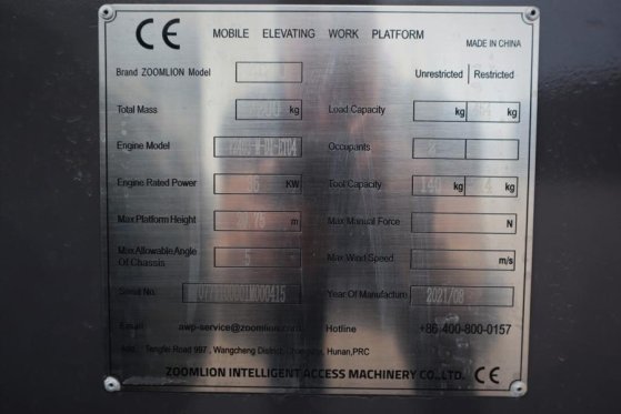Zoomlion ZT20J Valid inspection, *Guarantee! Diesel, 4x4 Dr Zoomlion ZT20J Valid inspection, *Guarantee! Diesel, 4x4 Dr 20...