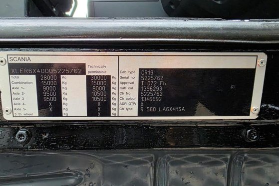 Scania R560 6x4 Dutch Registration, Diesel, 6x4 Drive, Ad R560 6x4 Dutch Registration, Diesel, 6x4 Drive, Ad 2009 2 Tracto...