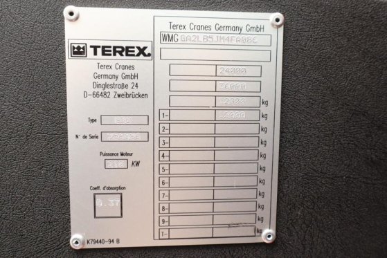 Terex AC40/2L Diesel, 4x4 Drive And 4-Wheel Steering, 40 AC40/2L Diesel, 4x4 Drive And 4-Wheel Steering, 40 2017 2 Mobile ...