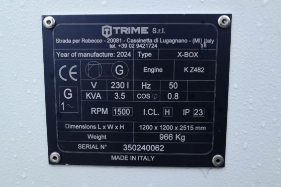 Trime X-BOX 4x320W Valid inspection, *Guarantee! Hydr. V Trime X-BOX 4x320W Valid inspection, *Guarantee! Hydr. V 2024 2 i...