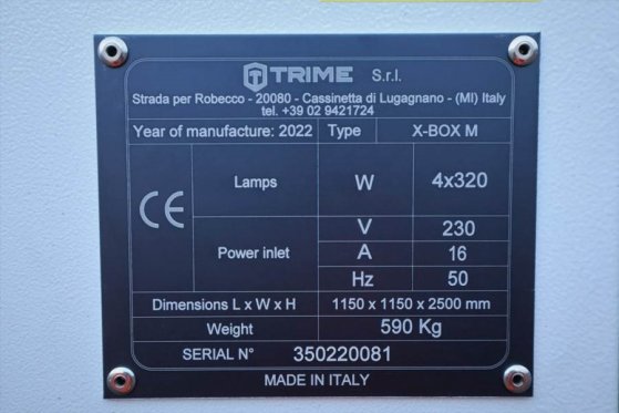 Trime X-BOX M 4 x 320W Valid inspection, *Guarantee! Max Trime X-BOX M 4 x 320W Valid inspection, *Guarantee! Max 2022 2 i...