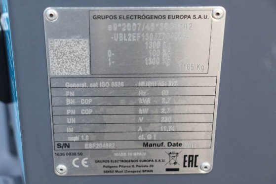 Atlas Copco HiLight H5+ SV2 Valid inspection, *Guarantee! Max HiLight H5+ SV2 Valid inspection, *Guarantee! Max 2020 2 ima...