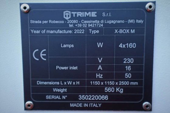 Trime X-BOX M 4x160W Valid inspection, *Guarantee! Trime X-BOX M 4x160W Valid inspection, *Guarantee! 2022 2 image 7