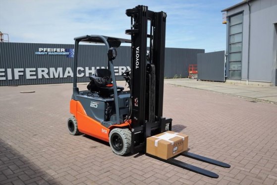 Toyota 8FBM20T Valid inspection, *Guarantee! Electric, 47 8FBM20T Valid inspection, *Guarantee! Electric, 47 2022 2 Forkli...