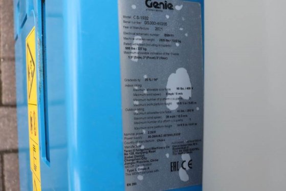 Genie GS1932 E-Drive New And Available Directly From Sto 4842 2021 2 Scissor Lifts image 7