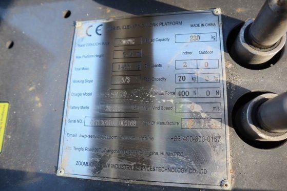 Zoomlion ZS0607DC Valid inspection, *Guarantee! Electric, 8 Zoomlion ZS0607DC Valid inspection, *Guarantee! Electric, 8 20...
