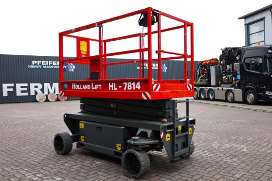 Holland Lift Ecostar HL-7814 Electric, 10m Working Height, 450k Holland lift Ecostar HL-7814 Electric, 10m Working Height,...