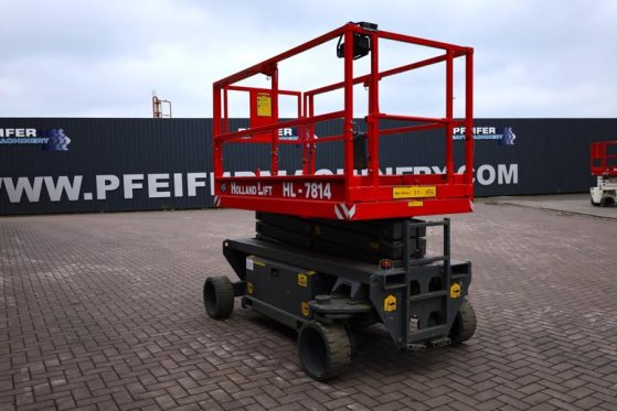 Holland Lift Ecostar HL-7814 Electric, 10m Working Height, 450k Holland lift Ecostar HL-7814 Electric, 10m Working Height,...