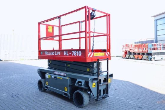Holland Lift Ecostar HL-7810 Electric, 10m Working Height, 450k Holland lift Ecostar HL-7810 Electric, 10m Working Height,...