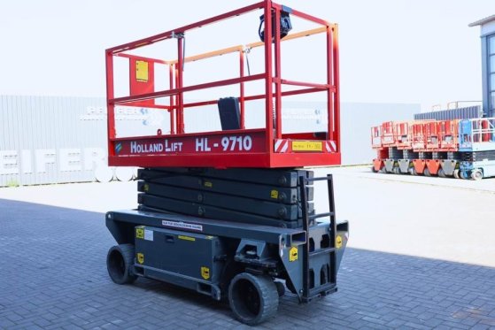 Holland Lift Ecostar HL-9710 Electric, 12m Working Height, 325k Holland lift Ecostar HL-9710 Electric, 12m Working Height,...