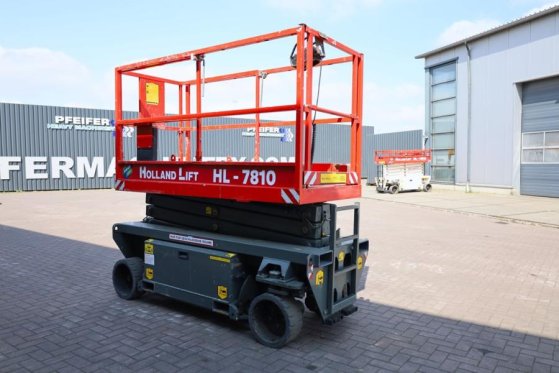 Holland Lift Ecostar HL-7810 Electric, 10m Working Height, 450k Holland lift Ecostar HL-7810 Electric, 10m Working Height,...