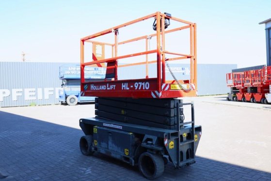Holland Lift Ecostar HL-9710 Electric, 12m Working Height, 325k Holland lift Ecostar HL-9710 Electric, 12m Working Height,...