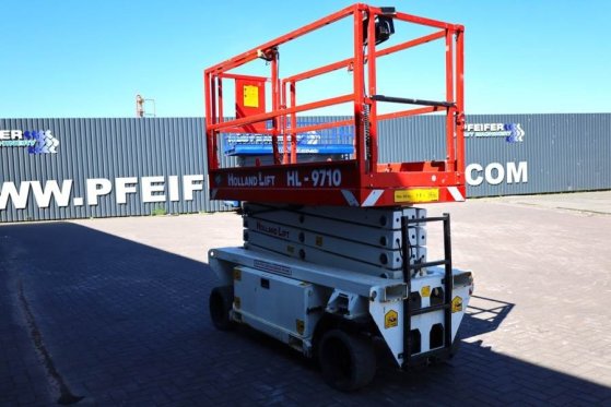 Holland Lift Ecostar HL-9710 Electric, 12m Working Height, 325k Holland lift Ecostar HL-9710 Electric, 12m Working Height,...