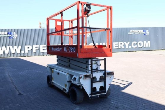 Holland Lift Ecostar HL-7810 Electric, 10m Working Height, 450k Holland lift Ecostar HL-7810 Electric, 10m Working Height,...