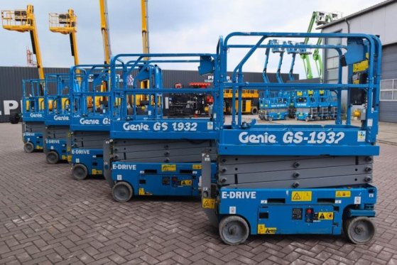 Genie GS1932 E-Drive Several In Stock, 8m Working Height 4842 2022 2 Scissor Lifts image 7