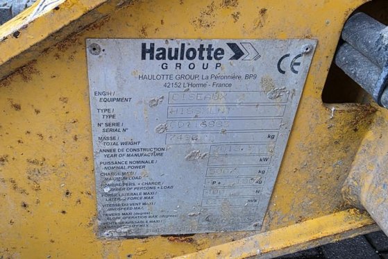 Haulotte H18SXL Diesel, 4x4 Drive, 18m Working Height, 500k Haulotte H18SXL Diesel, 4x4 Drive, 18m Working Height, 500k 20...