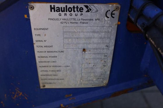 Haulotte H15SX Diesel, 4x4 Drive 15 Working Height, 500kg C Haulotte H15SX Diesel, 4x4 Drive 15 Working Height, 500kg C 20...