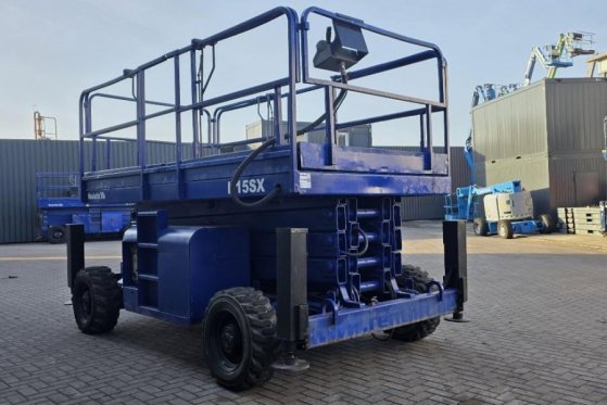 Haulotte H15SX Diesel, 4x4 Drive, 15 Working Height, 500kg Haulotte H15SX Diesel, 4x4 Drive, 15 Working Height, 500kg 2004...