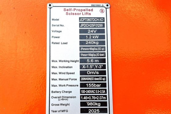 Dingli JCPT0607DCH-XD Valid inspection, *Guarantee! Elect Dingli JCPT0607DCH-XD Valid inspection, *Guarantee! Elect 2025 2...