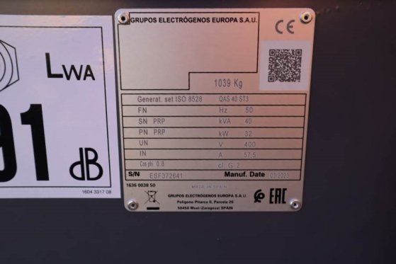 Atlas Copco QAS 40 ST3 Valid inspection, *Guarantee! Diesel, 4 QAS 40 ST3 Valid inspection, *Guarantee! Diesel, 4 2023 2 G...