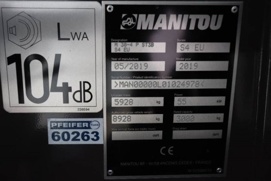 Manitou M30-4 Valid inspection, *Guarantee! 4x4 Drive, 300 M30-4 Valid inspection, *Guarantee! 4x4 Drive, 300 2019 2 Rough...
