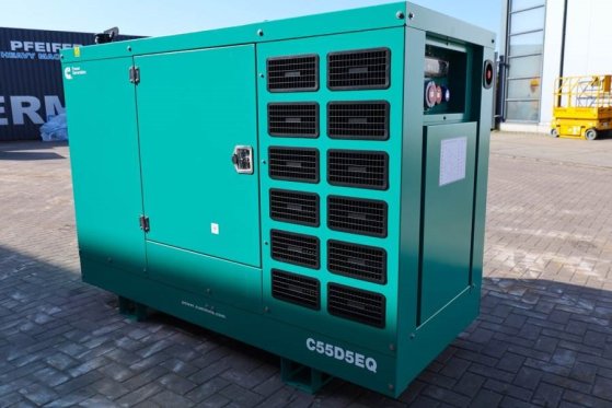 Cummins C55D5EQ Declaration of Conformity, Diesel, 55kVA, C55D5EQ Declaration of Conformity, Diesel, 55kVA, 2025 2 Generat...