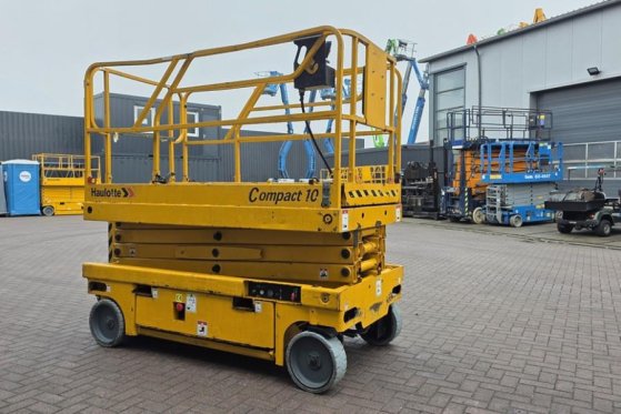 Haulotte Compact 10 Electric, 10m Working Height, 450kg Cap Haulotte Compact 10 Electric, 10m Working Height, 450kg Cap 20...