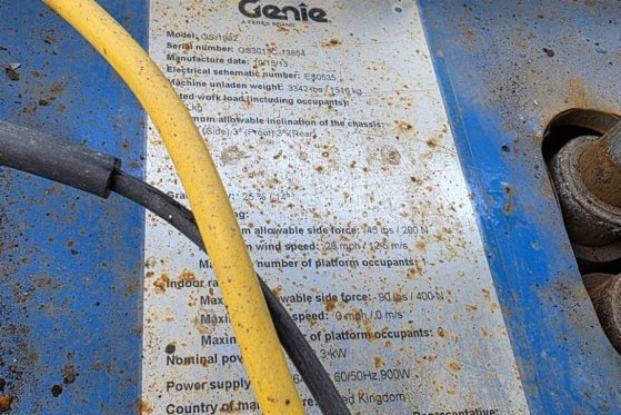 Genie GS1932 Electric, Working Height 7.8 m, 227kg Capac 4842 2013 2 Scissor Lifts image 7
