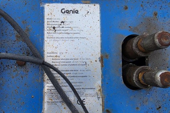 Genie GS1932 Electric, Working Height 7.8 m, 227kg Capac 4842 2013 2 Scissor Lifts image 7