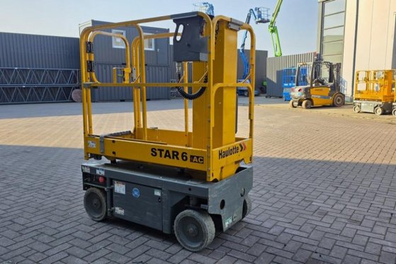 Haulotte STAR 6 Electric, Non Marking Tyres, 5.8m Working H Haulotte STAR 6 Electric, Non Marking Tyres, 5.8m Working H 20...